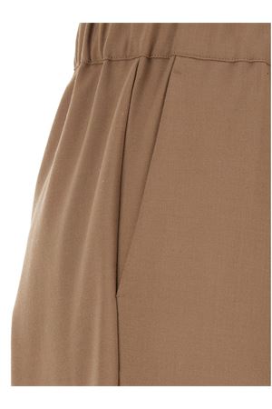 Brown cool wool trousers SEMI COUTURE | Y5WI35V321